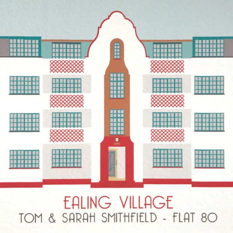 Ealing Village Print