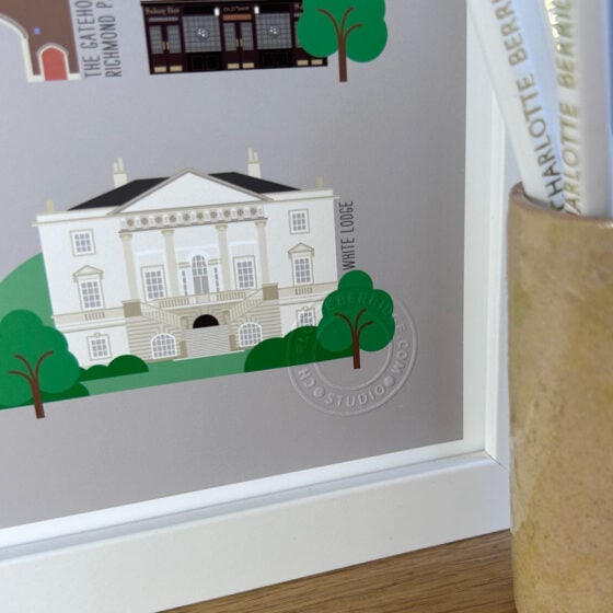 Richmond Illustrated Print - Image 5