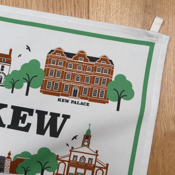 Kew Illustrated Tea Towel - Image 4