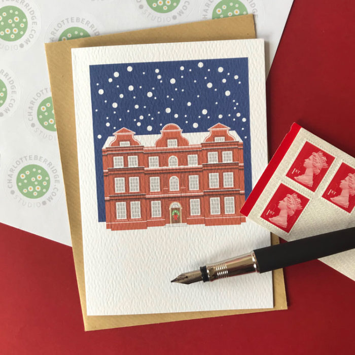 Kew Palace Illustrated Christmas Cards - Image 3