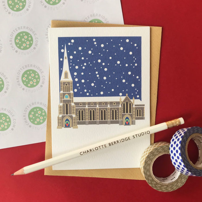 St Mary's Hanwell Illustrated Christmas Cards - Image 3
