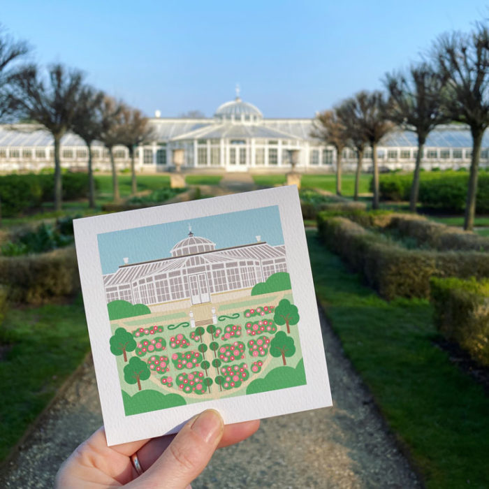 Chiswick House Conservatory card