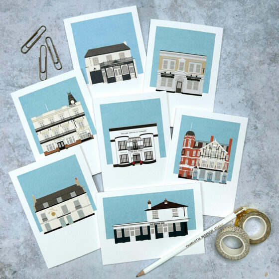 The Brown Dog SW13 Illustrated Card - Image 2