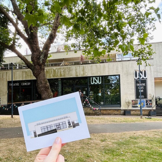 OSO Arts Centre, Barnes Illustrated Card - Image 2