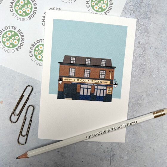 The Captain Cook SW6 Illustrated Card