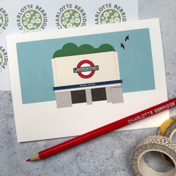 Arsenal Station Illustrated Card