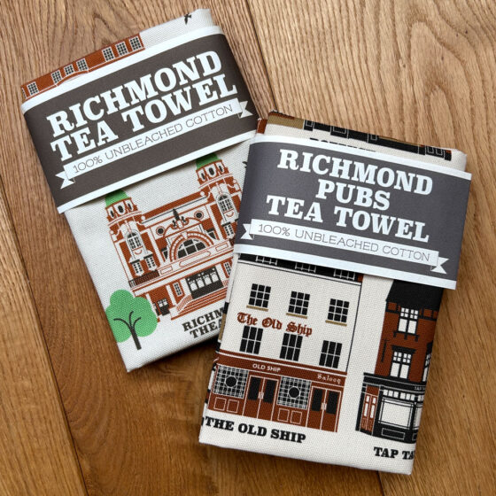 Richmond Illustrated Tea Towel (NEW DESIGN) - Image 10