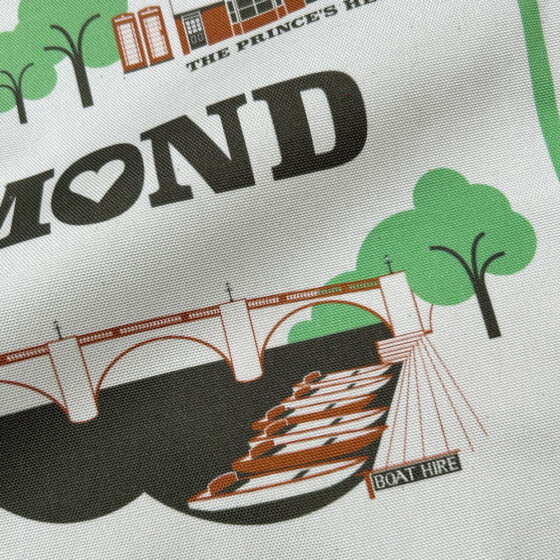 Richmond Illustrated Tea Towel (NEW DESIGN) - Image 7