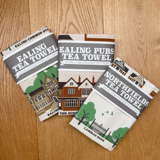 Northfields Illustrated Tea Towel - Image 9