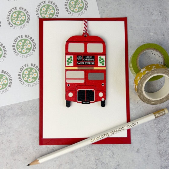 Wooden Bus Decoration - Image 5