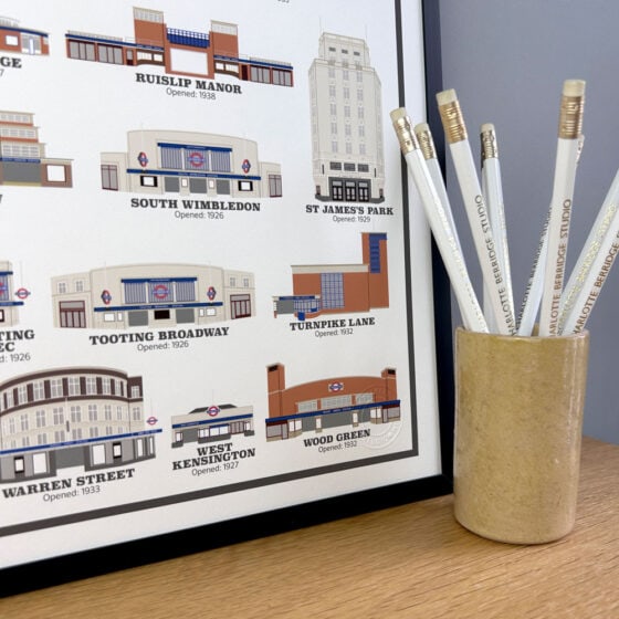 Holden Tube Stations Illustrated Print - Image 2